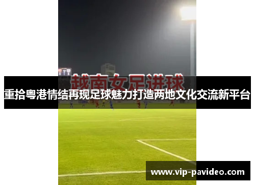 重拾粤港情结再现足球魅力打造两地文化交流新平台